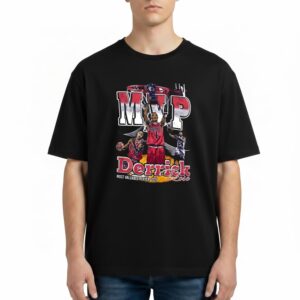 Pete Crow Armstrong Rocking MVP Derrick Rose T Shirt