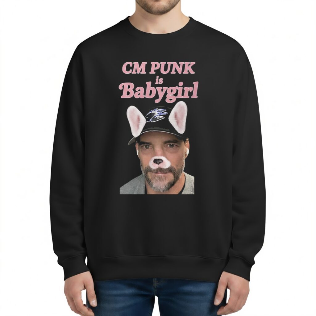 CM Punk Is Babygirl Shirt 2