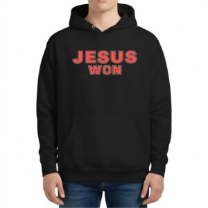 Caleb Downs Jesus Won Hoodie