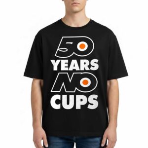 Erik Karlsson 50 Years No Cups T Shirt