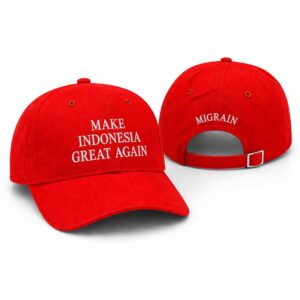 2026 Make Indonesia Great Again Migrain Hat