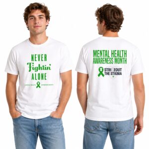 2026 Phillies Never Fightin Alone Mental Health Awareness Shirt Giveaway 1