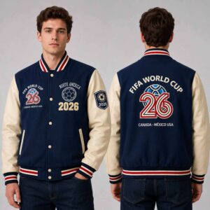 2026 Fifa World Cup Canada Mexico Usa Varsity Jacket