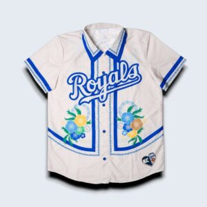 2026 KC Royals Here Comes The Bloom Hawaiian Shirt Giveaway 1