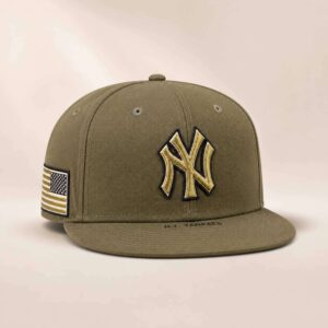 Armed Forces Day 2026 Yankees Military Green Hat