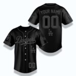2026 LA Dodgers Blackout Back To The Basics Jersey