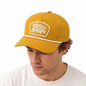 Coffee Sunshine Rope Hat 1