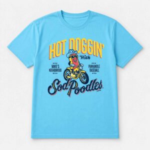 2026 Sod Poodles Hot Doggin 25 Cent Hot Dog Night T Shirt Giveaway