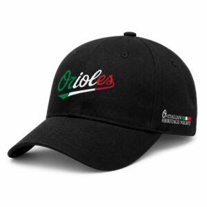 2026 Orioles Italian Heritage Night Hat 1