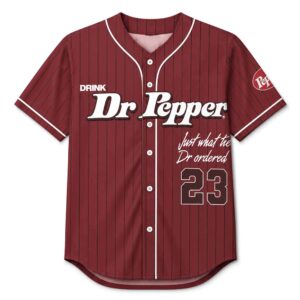 2026 Dr Pepper Baseball Jersey