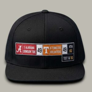 Alabama 49 49 Tennessee Scoreboard Hat