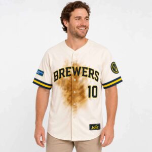 2026 Brewers Slidin Sal Frelick Jersey Giveaway 1