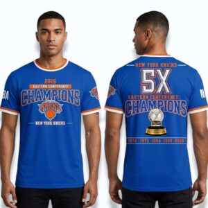 NY Knicks Eastern Conference Champions 2026 Shirt 1