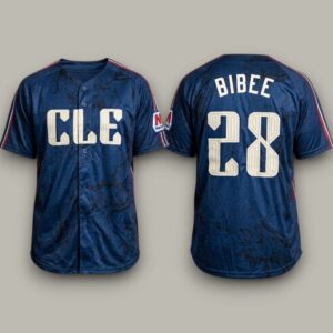 2026 Guardians Tanner Bibee City Connect Jersey Giveaway 1