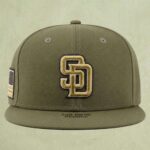 Armed Forces Day 2026 Padres Military Green Hat