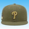 Armed Forces Day 2026 Phillies Military Green Hat 1