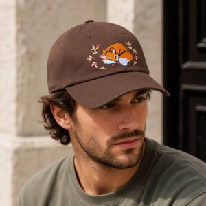 Fox Brown Dad Hat 1