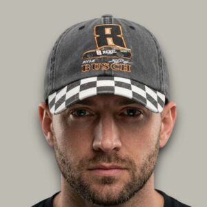 Kyle Busch 8 Checkered Racing Hat 1