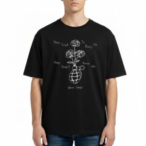 Kyrie Irving They Tried To Bury Us They Didnt Know We Were Seeds T Shirt