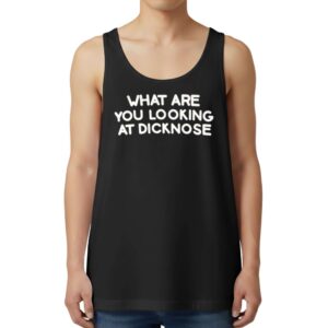 Jerry Levine What Are You Looking At Dicknose Tank Top