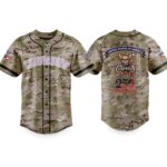 El Paso Chihuahuas Military Appreciation Night 2026 Camo Jersey