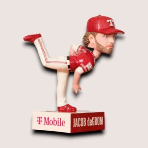 2026 Rangers Jacob deGrom City Connect Bobblehead Giveaway 1