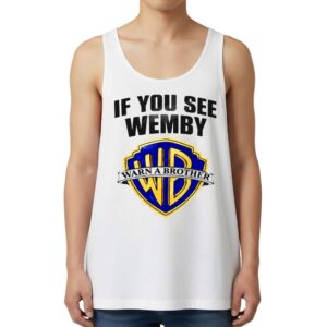 Chet Holmgren If You See Wemby Warn A Brother Tank Top