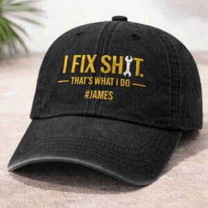 I Fix Shit That's What I Do Vintage Cap