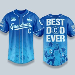 2026 Guardians Best Dad Ever Fathers' Day Jersey 3