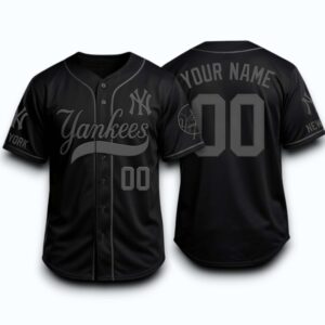 2026 Ny Yankees Blackout Back To The Basics Jersey