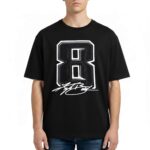 Kyle Busch Black 8 Memorial Shirt