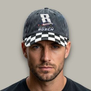 Kyle Busch 8 1985 2026 Checkered Racing Hat 1