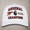 Mikel Arteta Arsenal 2026 Champions Hat 1