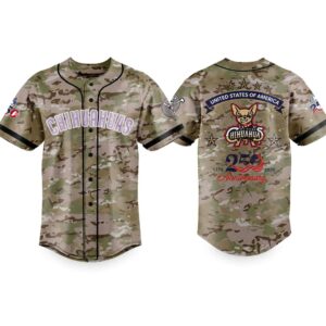 El Paso Chihuahuas Military Appreciation Night 2026 Camo Jersey