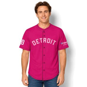 2025 Detroit Tigers Pink Jersey Giveaway 1