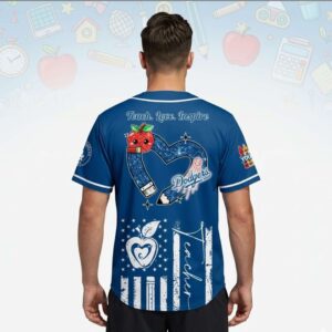 2026 LA Dodgers Teacher Appreciation Baseball Jersey