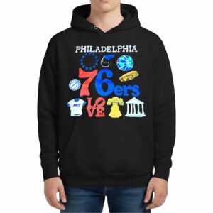 Joel Embiid Philadelphia 76ers Claymation City Hoodie