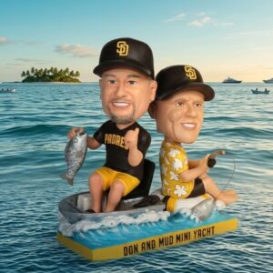 2026 SD Padres Don And Mud Mini Yacht Night Bobblehead Giveaway 2