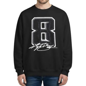 Kyle Busch Black 8 Memorial Sweatshirt