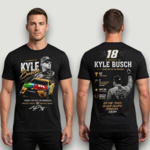 In Memory Of Kyle Busch Thank You For The Memories Shirt 2