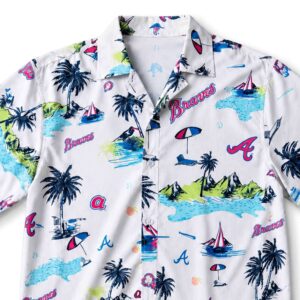 2026 Atlanta Braves Hawaiian Shirt Giveaway 1
