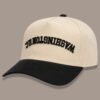 Washington DC Upside Down Cream Hat