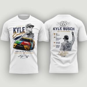 In Memory Of Kyle Busch Thank You For The Memories Shirt