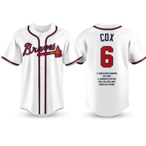 Atlanta Braves In Memory Bobby Cox Jersey Giveaway