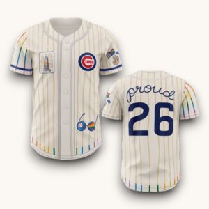 2026 Chicago Cubs Pride Celebration Jersey Giveaway 1