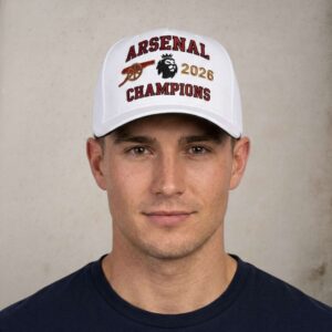 Mikel Arteta Arsenal 2026 Champions Hat 2