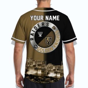 Raiders x Golden Knights Baseball Jersey 1