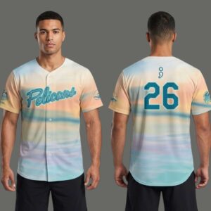 2026 Myrtle Beach Pelicans Annual Mental Health Awareness Night Jersey 1