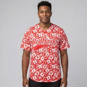 2026 Moorhead RedHawks Hawaiian Jersey Giveaway 1