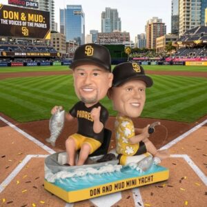 2026 SD Padres Don And Mud Mini Yacht Night Bobblehead Giveaway 1